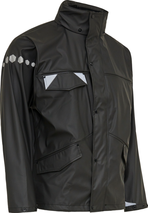 Dry Zone D-LUX Jacket with fleece backing in neck