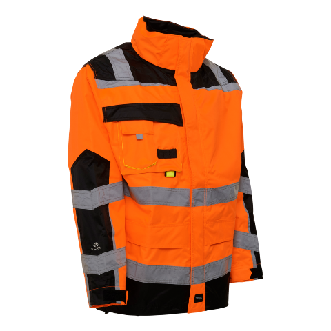 Visible Xtreme Oxford Regenjacke mit reflexband