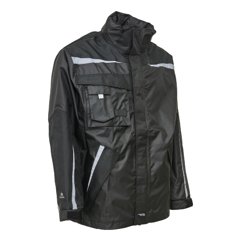 Working Xtreme Oxford rain jacket with reflective tape