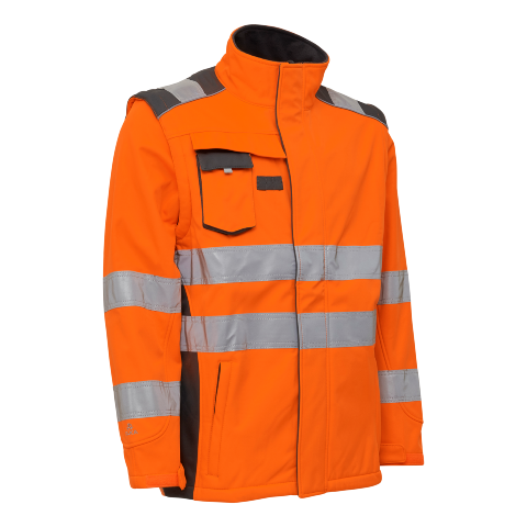 Visible Xtreme Softshell jakke med ekstra længde