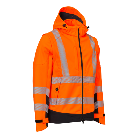 Visible Xtreme Softshell Jacket with detachable sleeves